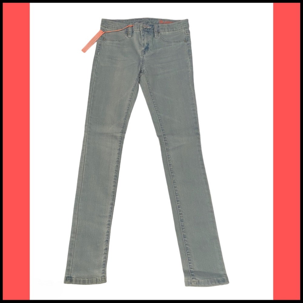 NWT BLANK NYC GIRLS SUPER SKINNY FADED DENIM JEANS Sz 12 - Picture 2 of 7